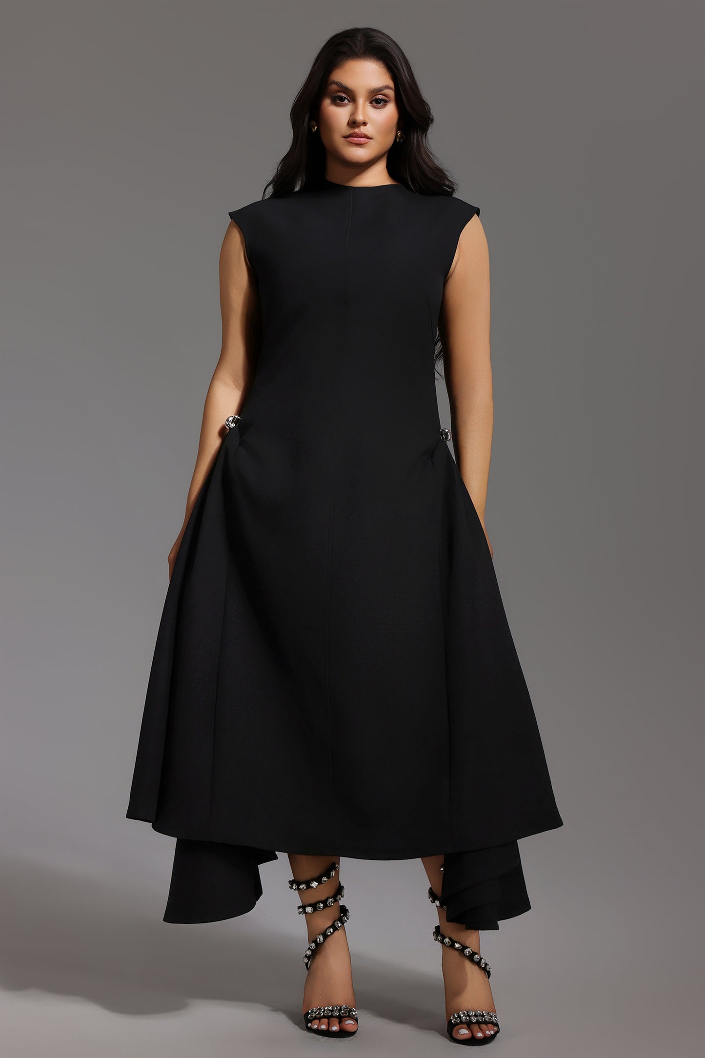 Vestido Maxi Paca com Choker