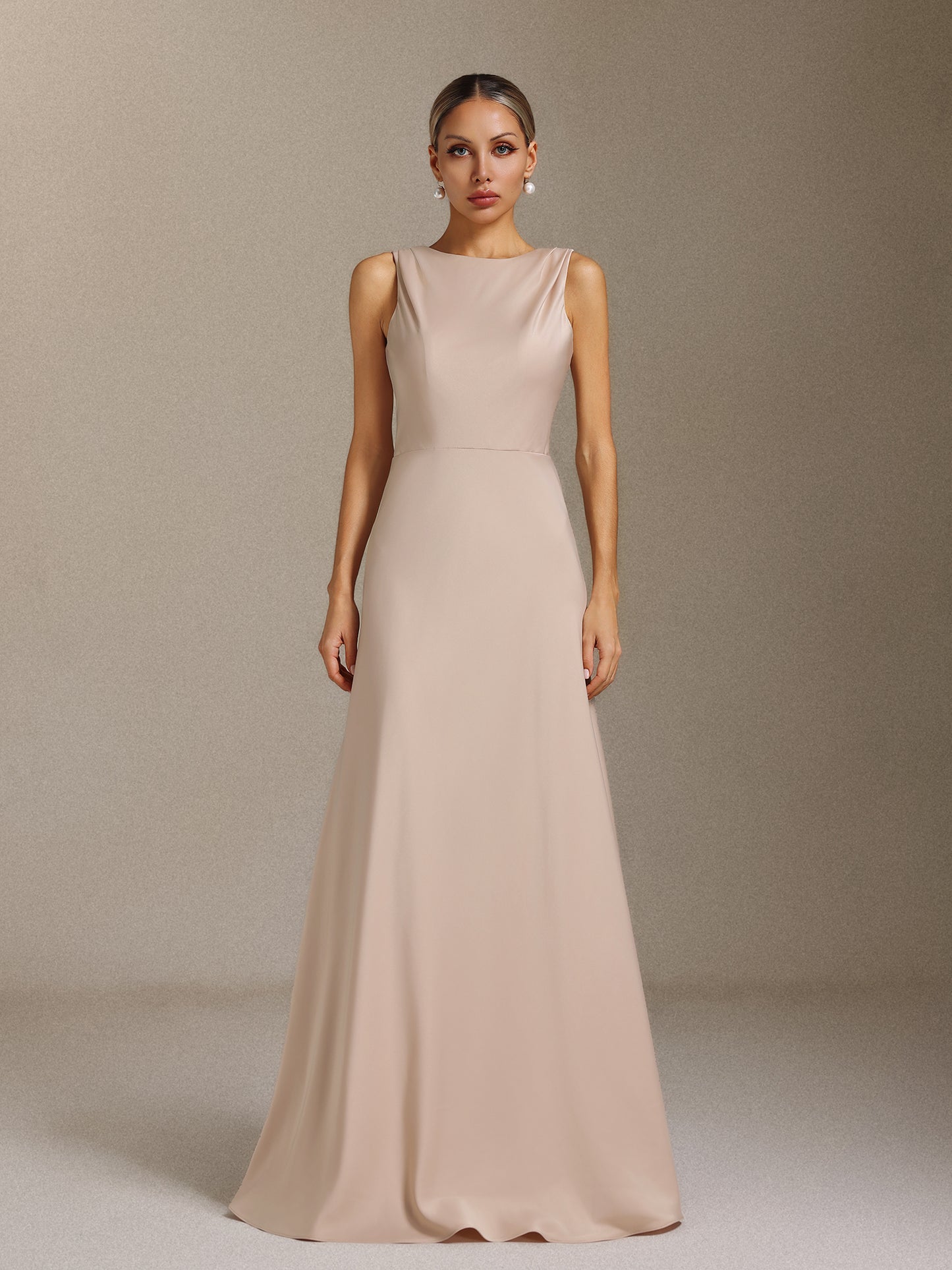 Vestido Maxi Kyra Sem Mangas e Costas Nuas