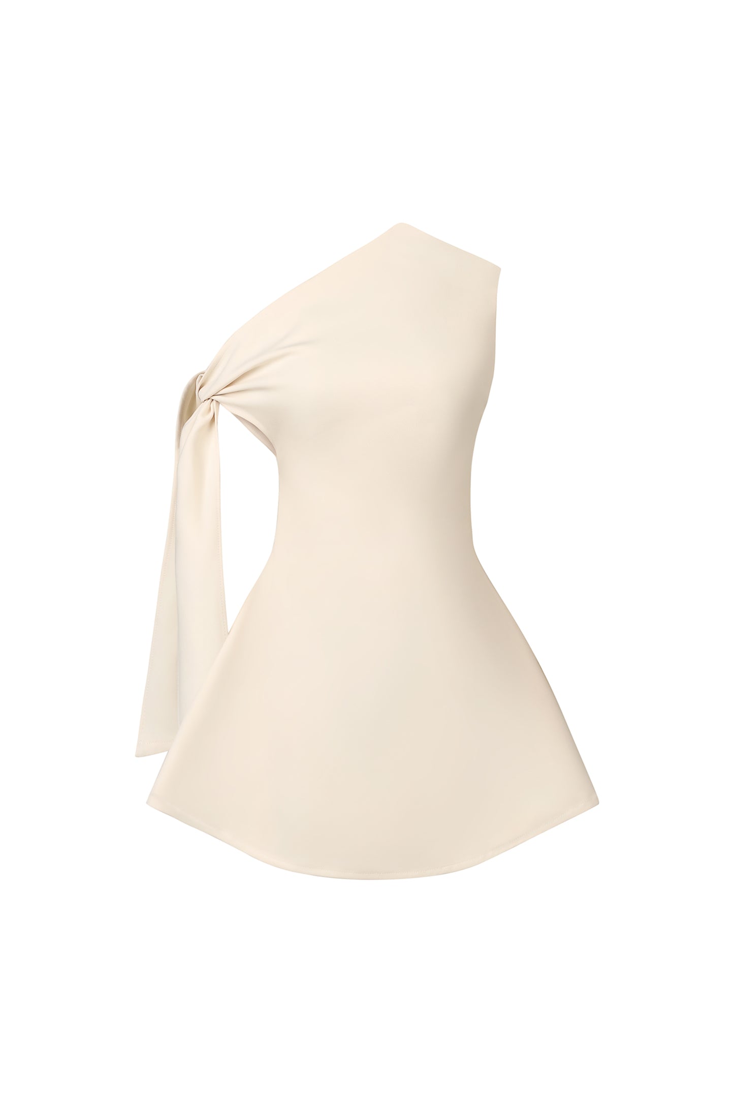 Vestido Mini Retale Um Ombro