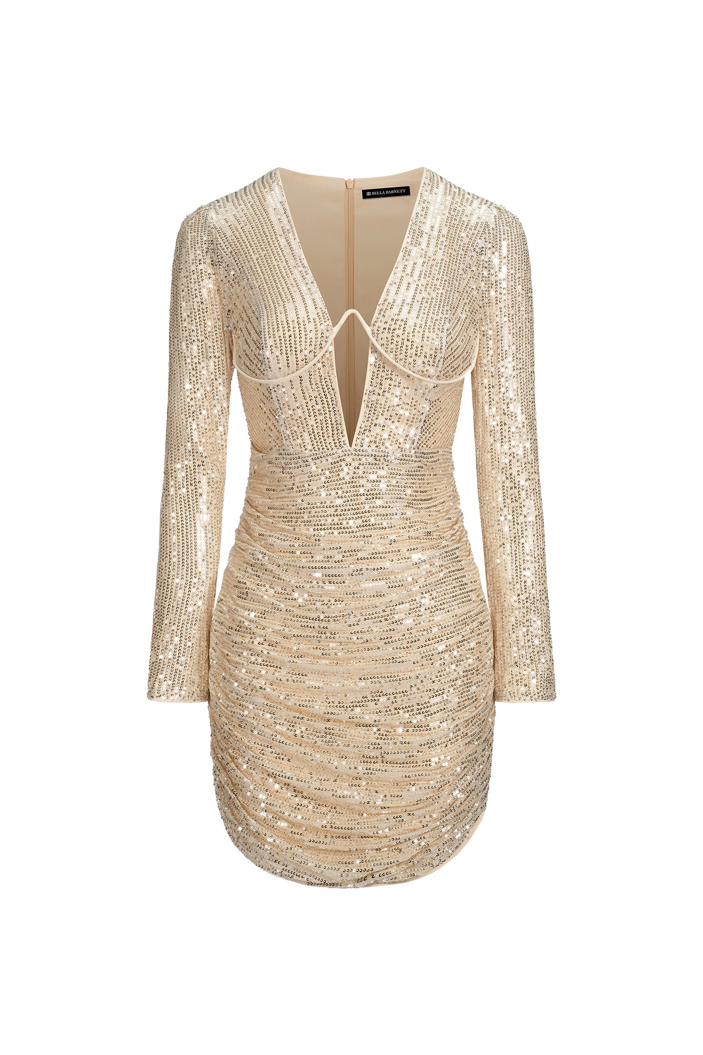 Vestido Mini Dye em Paetê