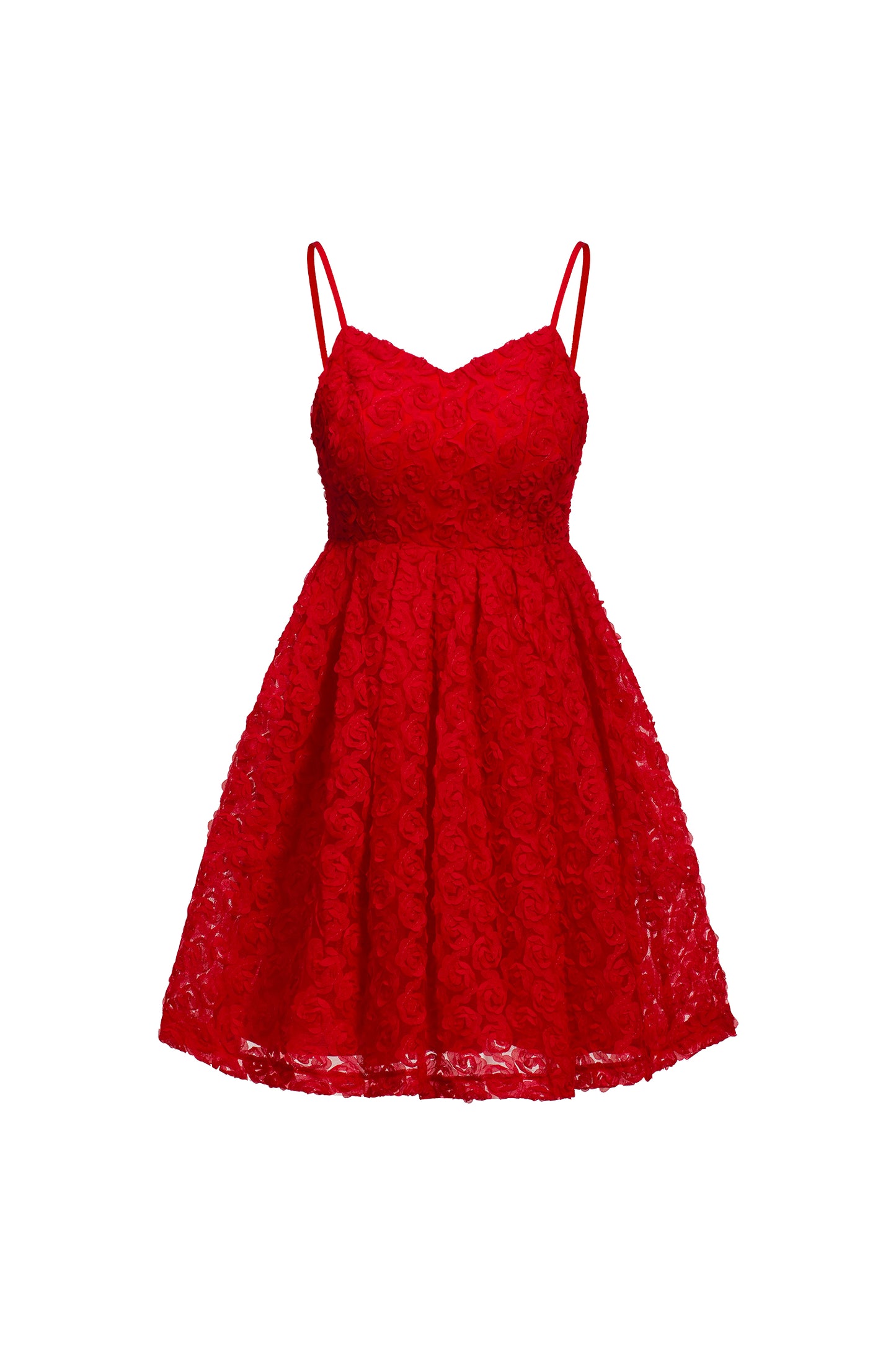 Vestido Ikira Flare com Decote V