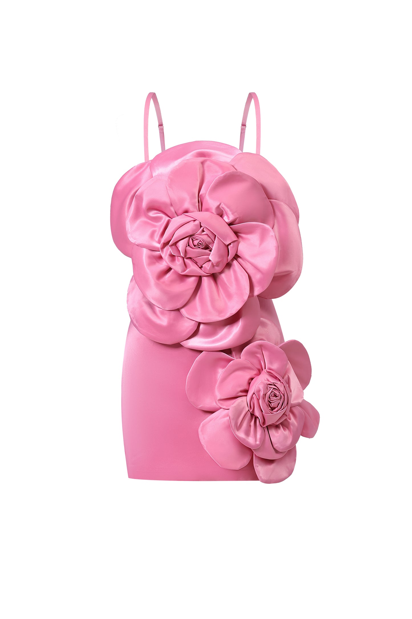 Halter Mini Dress Angela com Flores