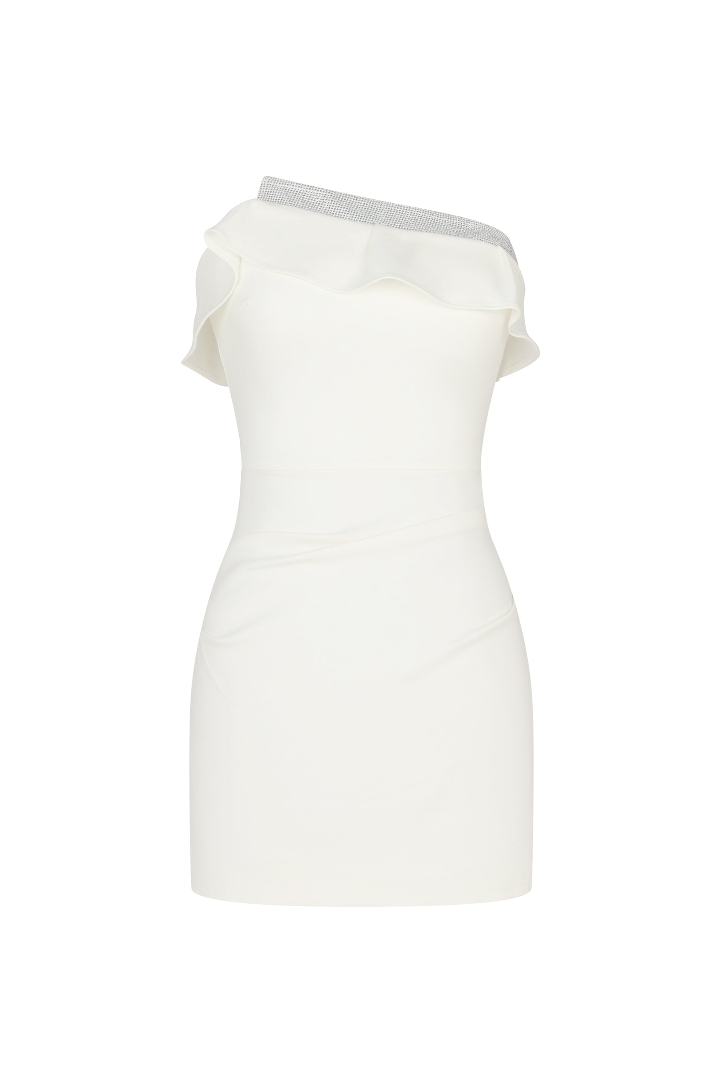Vestido Mini Madelynn Sem Alças Diamante