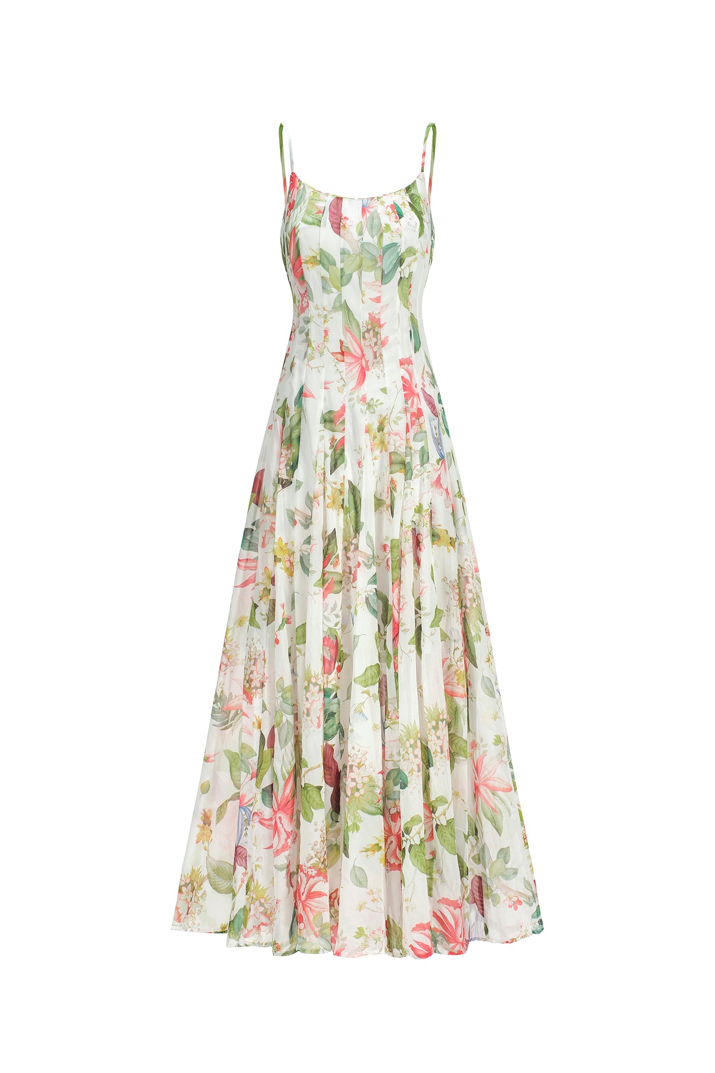 Vestido Maxi Zoey sem Mangas com Estampa