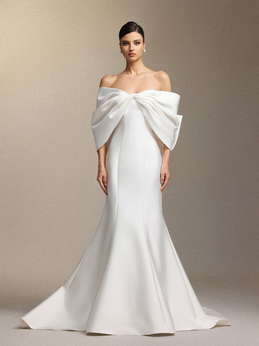 Vestido Maxi Euen com Cauda Sereia