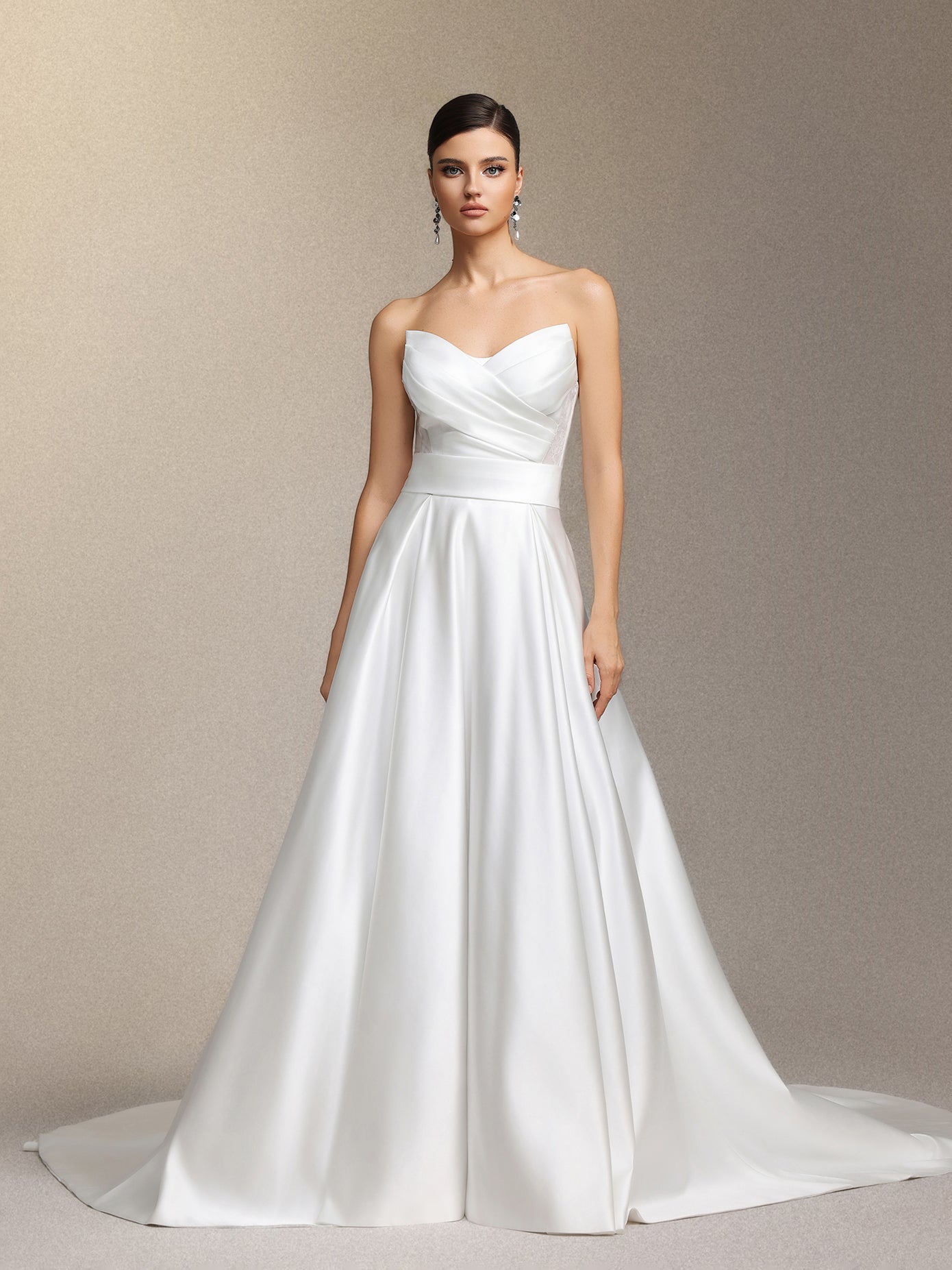 Vestido de Noiva Faran Maxi sem Alças