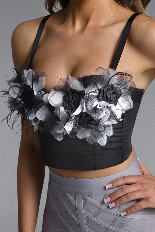 Corset Tine Romantic Contour Flor