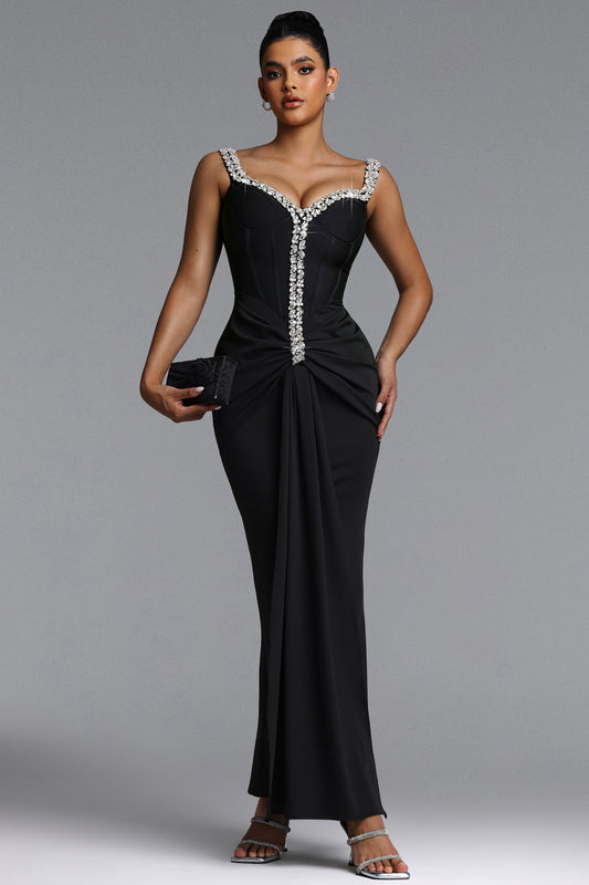 Vestido Indigo Bandage com Strass