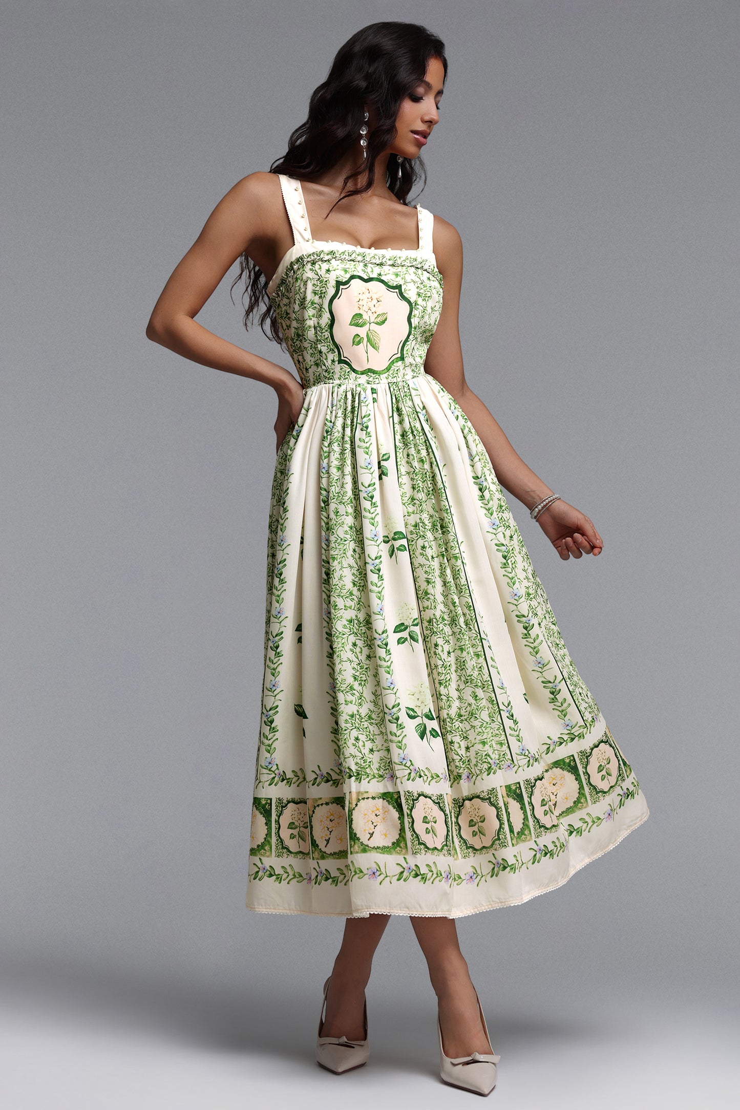 Vestido Maxi Sloan Resort com Estampa Floral