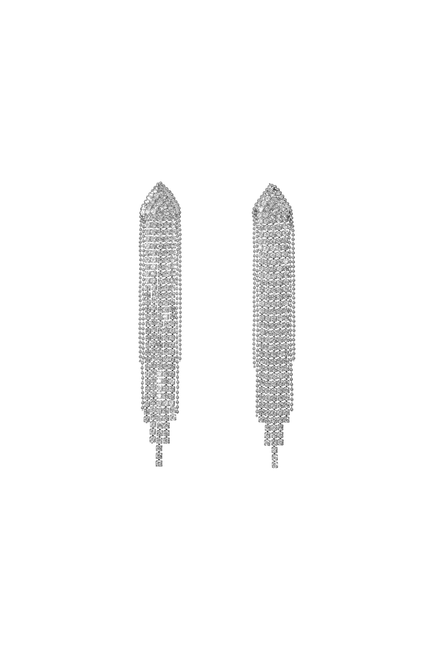 Brincos Maxi Rosie com Diamante e Borla