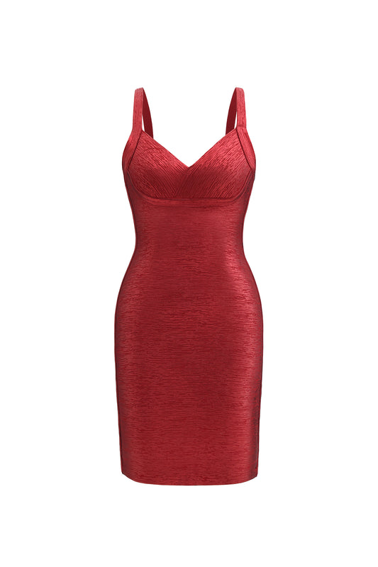 Vestido Coquetel Maryam Metalizado