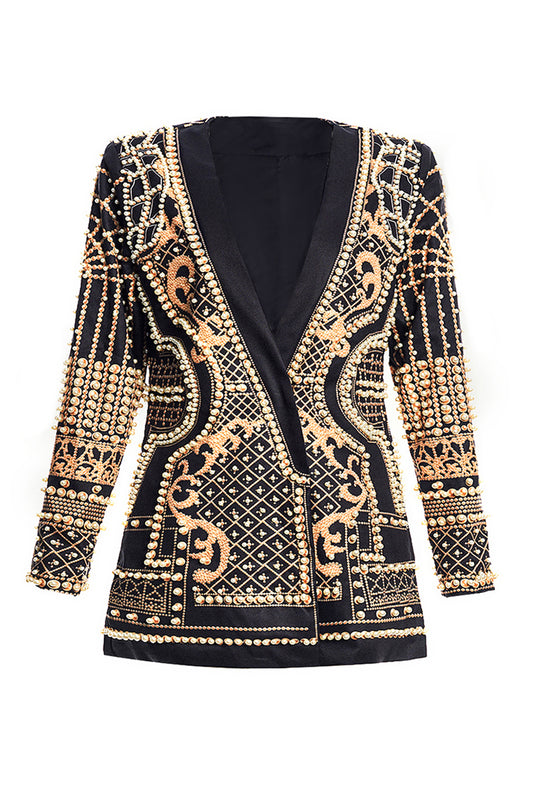 Blazer Dress Dole com Pérolas