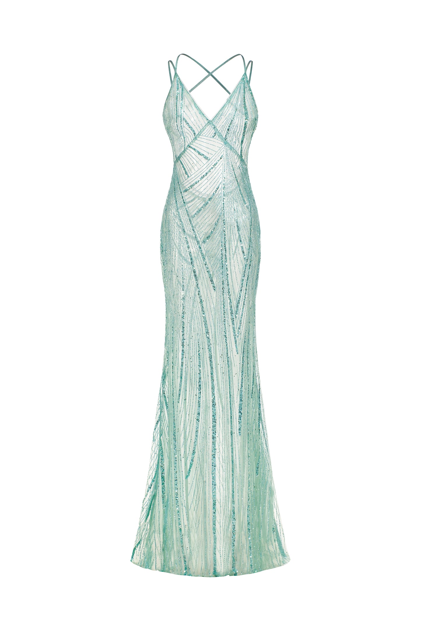 Vestido Maxi Hilia com Brilho