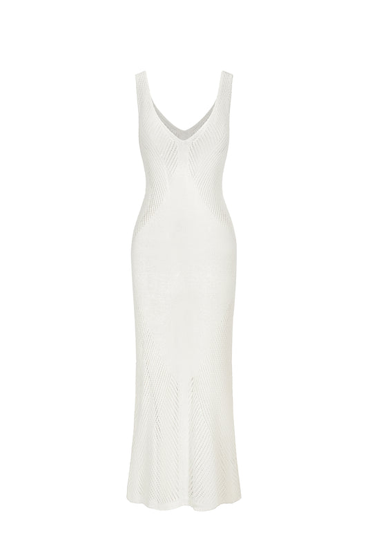 Vestido Midi Glove Weave