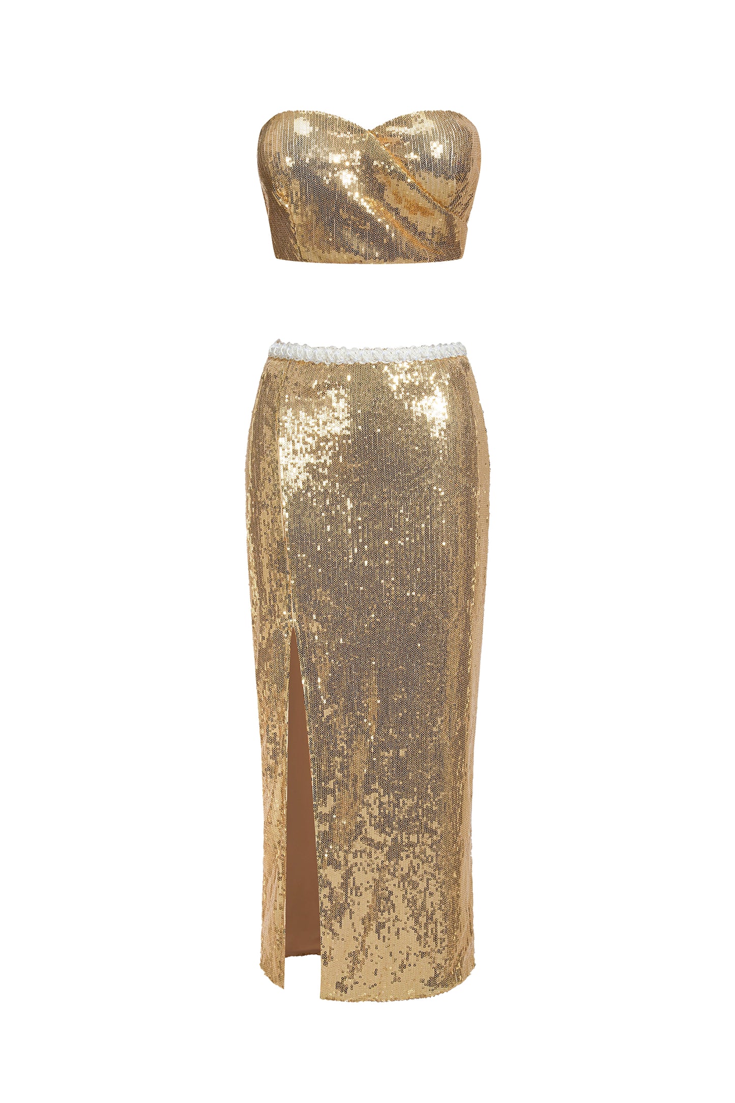 Vestido Midi Donnica sem Alças