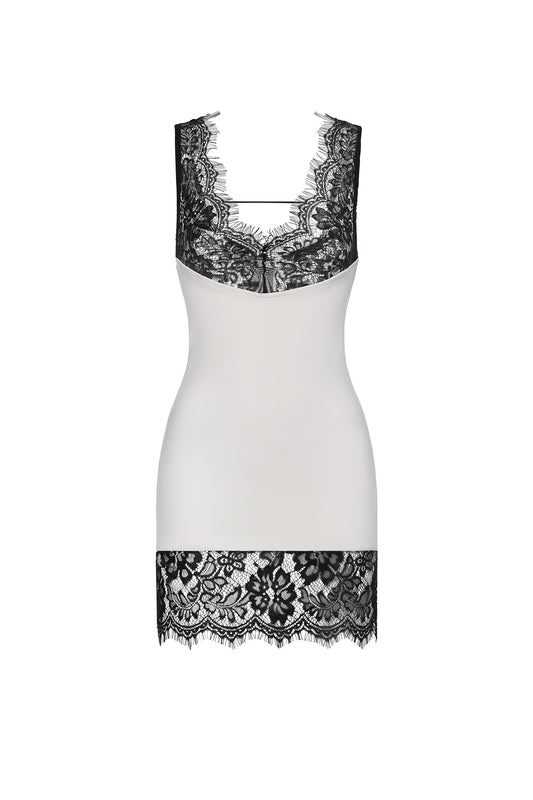 Vestido Mini Vocca com Decote em V e Renda