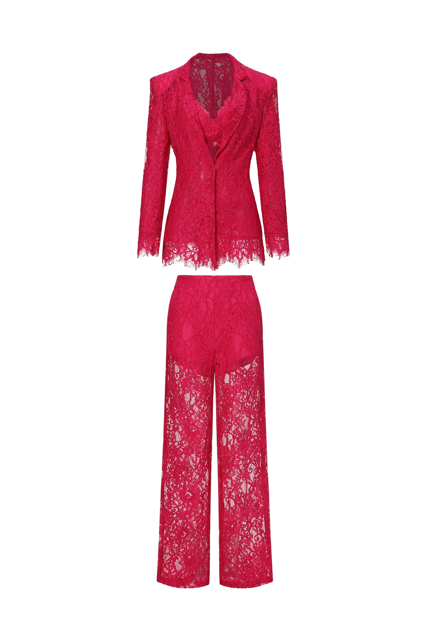 Conjunto Two-Piece Naya em Renda Tailored Sexy