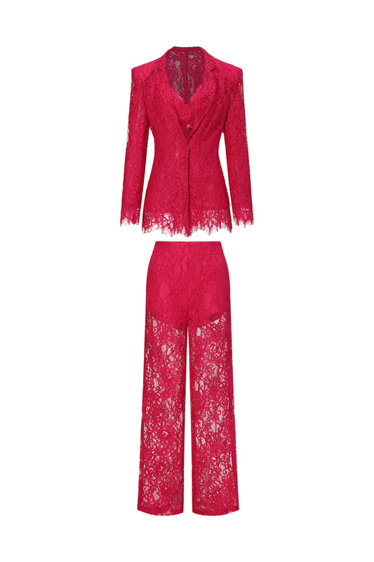 Conjunto Two-Piece Naya em Renda Tailored Sexy