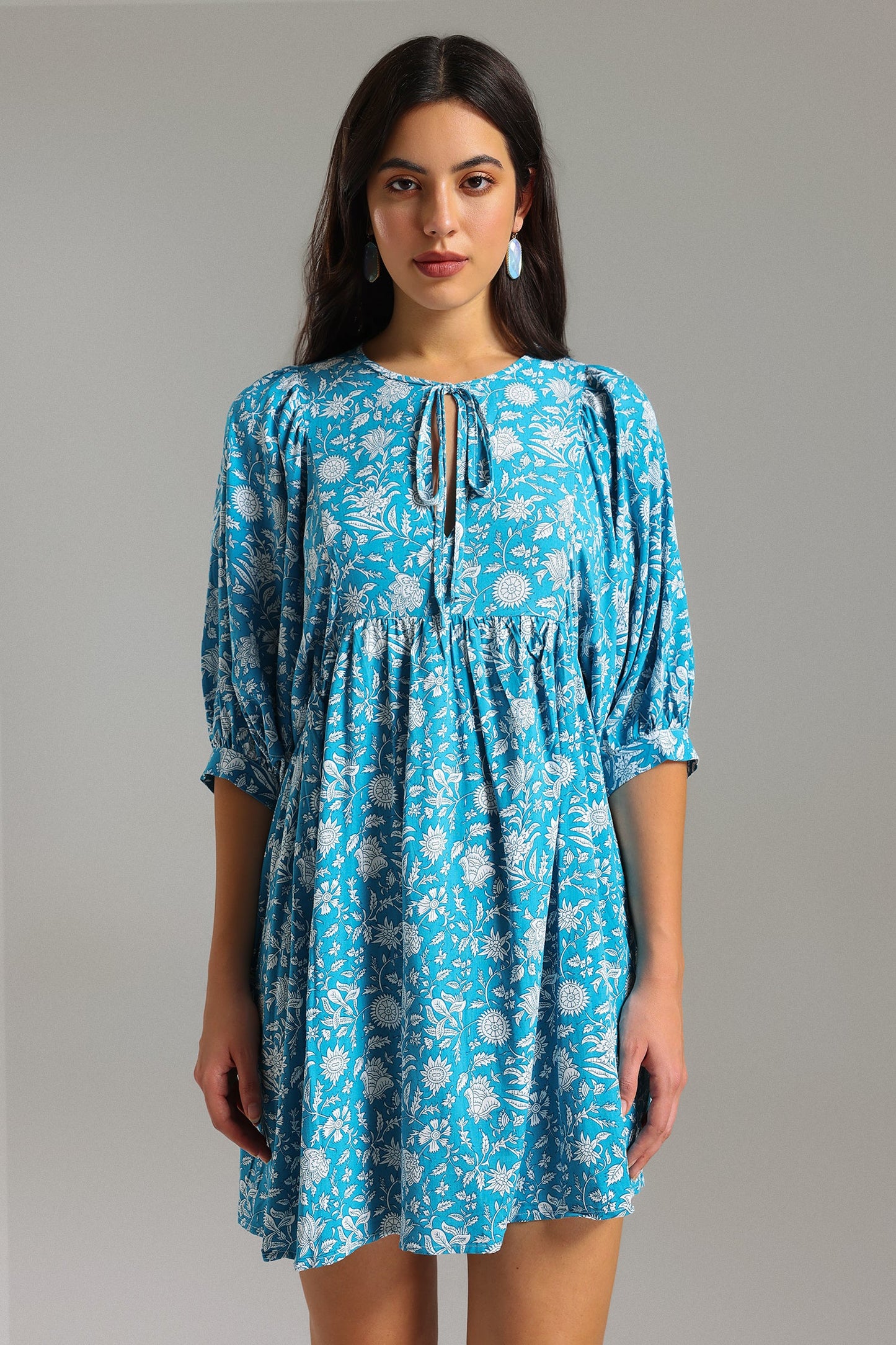 Vestido Curto Taliyah Estampado